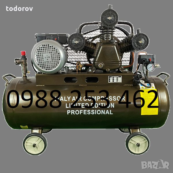 Компресор за въздух 100L italy 4НР / 3,0 кв -480 л/м в Други машини и ...
