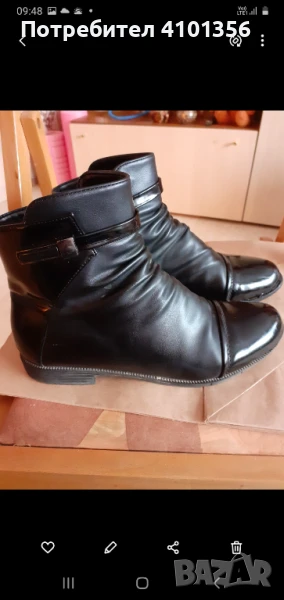 Продавам удобни черни боти , снимка 1