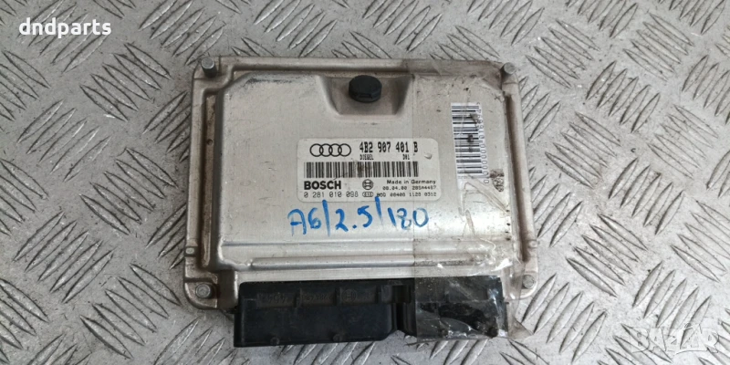 Компютър Audi A6 2.5TDI 180hp 2000г. 4B2907401B 0281010098 , снимка 1