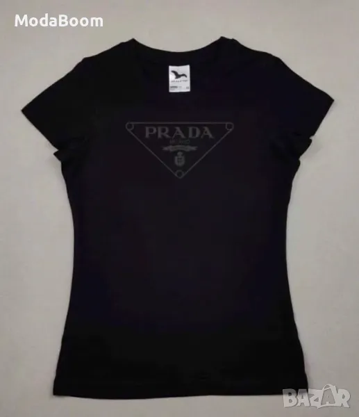 Prad🅰️ черна дамска тениска , снимка 1