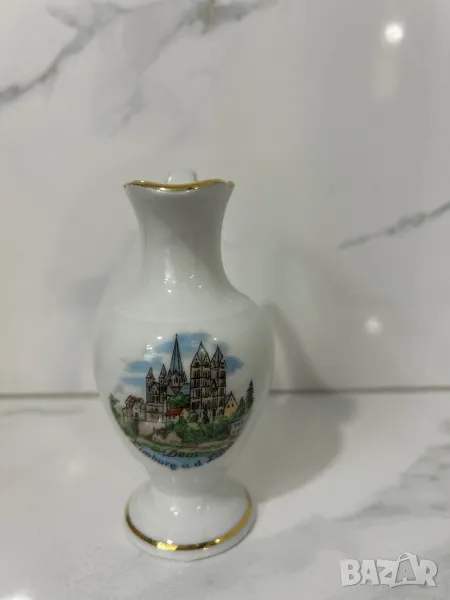 Изящна рядка вазичка Limburg Germany, снимка 1