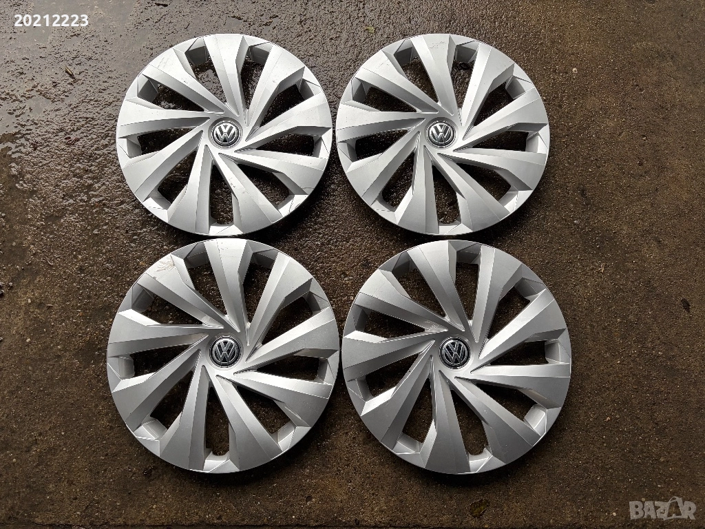 4 броя оригинални тасове за Volkswagen Polo 15, снимка 1