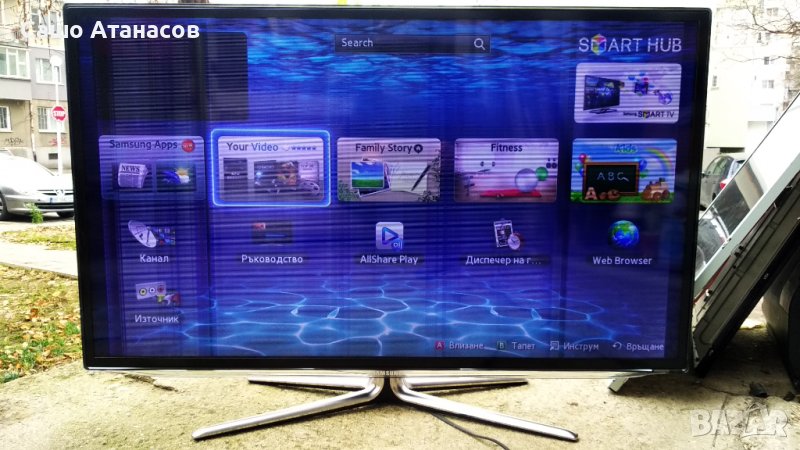 SAMSUNG UE40ES6530S с дефектна матрицата ,BN44-00520C ,BN41-01807A ,BN41-01789A ,WIBT30A ,WIDT20R, снимка 1
