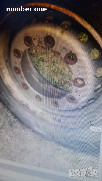 Гуми с джанти за ремарке, снимка 1