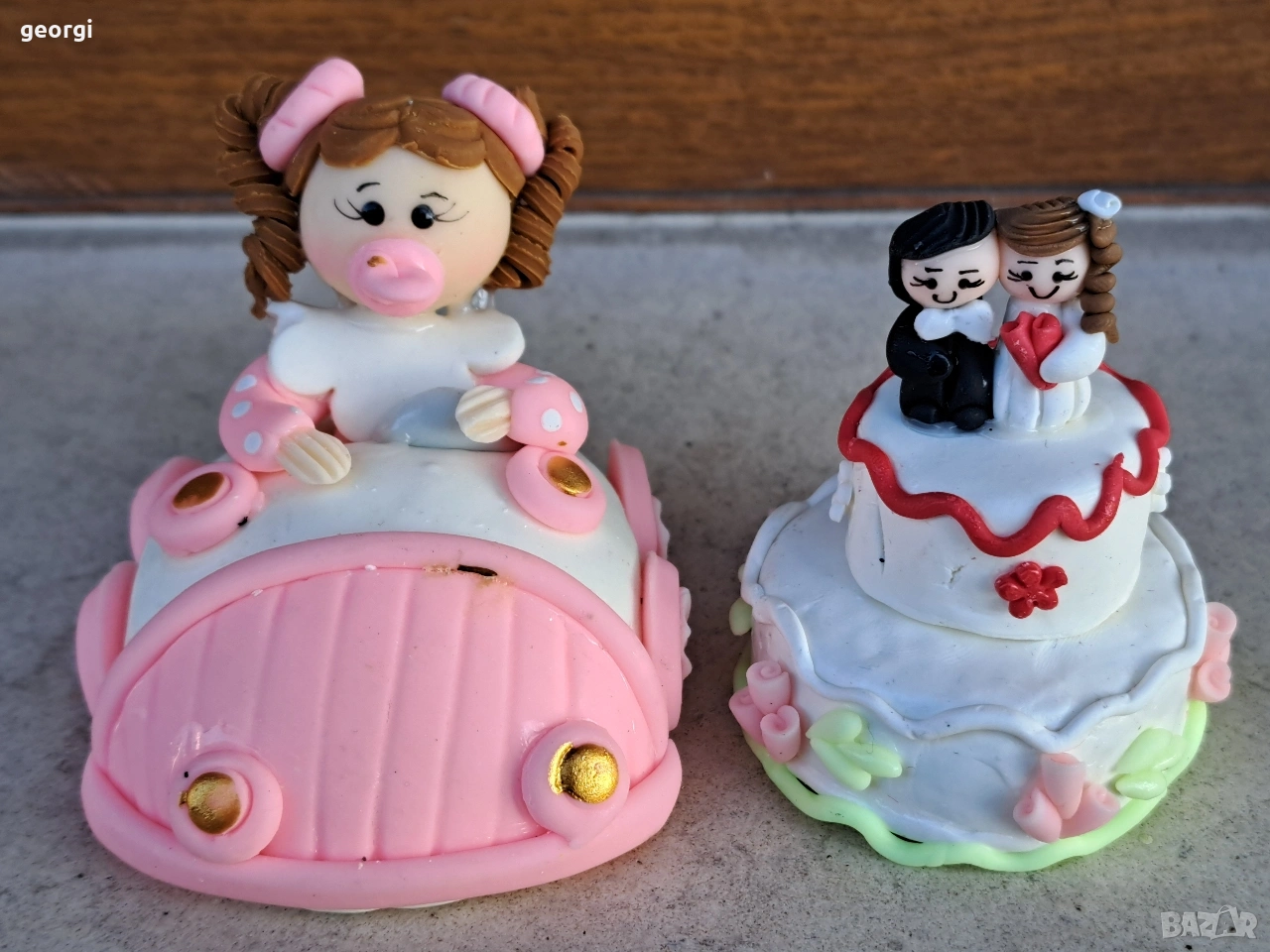 украса декорация за торта, сватба, парти, детски рожден ден , снимка 1