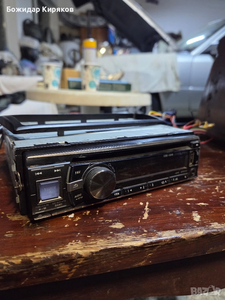 Alpine cde-131r cd player , снимка 1