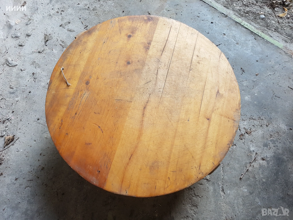 Паралия синия маса софра орех, снимка 1