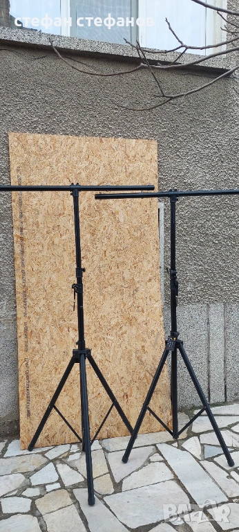 Стойки за осветление! Уникални ,масивни и здрави! Почти нови !, снимка 1