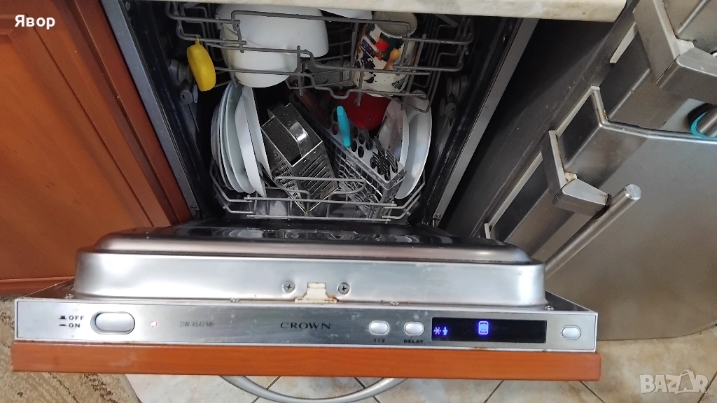 Тясна съдомиялна crown 45см, снимка 1