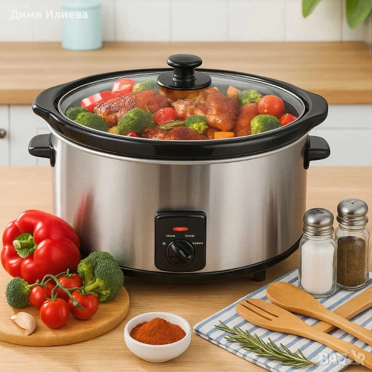 Slow Cooker тенджера Royalty Line , снимка 1
