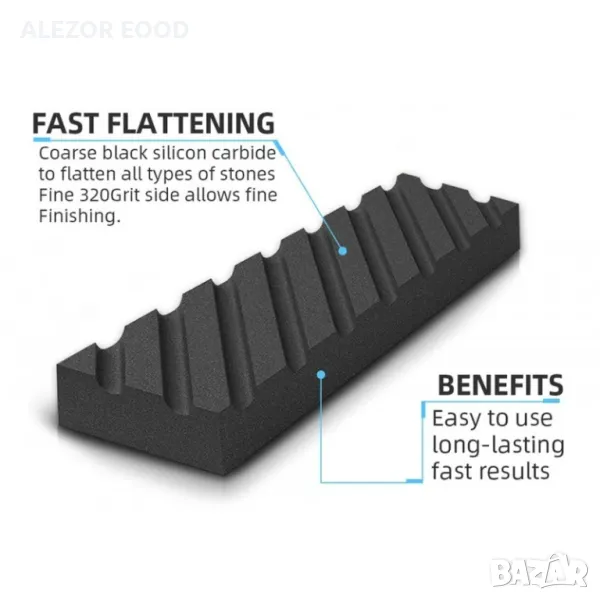 Абразивна плоча за изравняване на камъни и заточване на ножове, 20204978, снимка 1