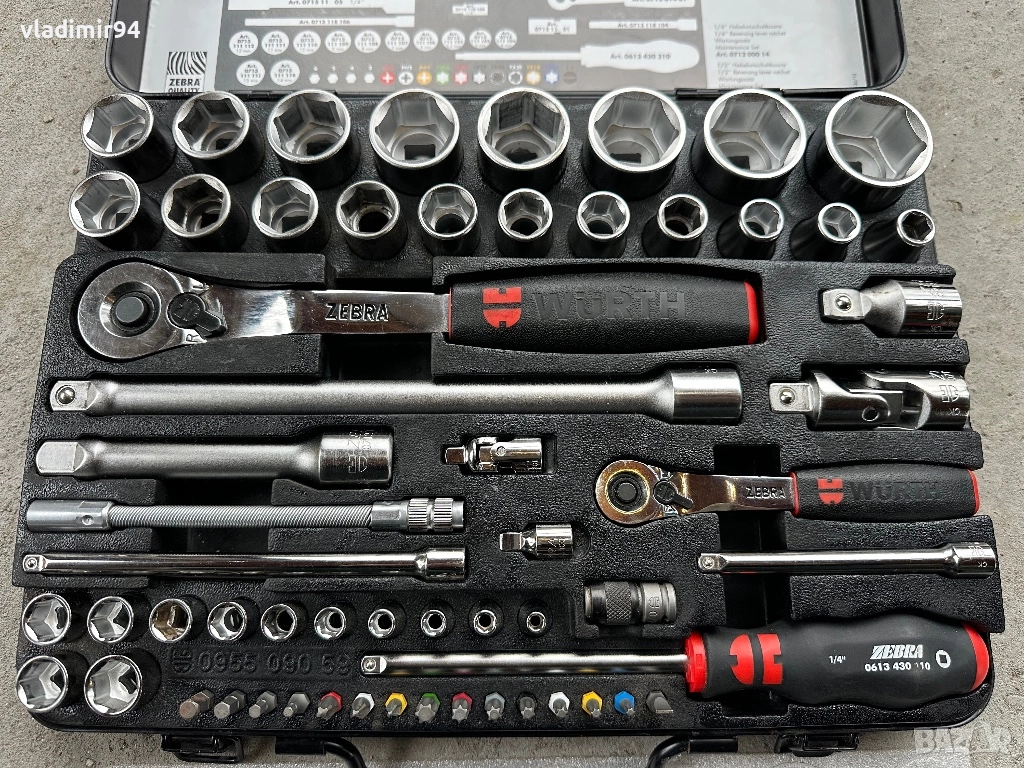 Wurth Zebra 1/4 гедоре, снимка 1