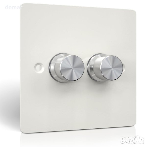 Klarlight Превключвател за димируеми LED светлини с функция за памет 200W, бял, снимка 1