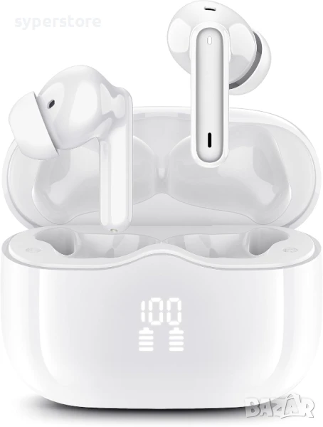 Слушалки Безжични Блутут тапи Digital One SP01078, ezra, Bluetooth 5,3, TWS53, тапи в ушите, Inear б, снимка 1