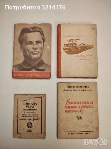 Вековната борба на славяните с немските завоеватели - Н. С. Державин, снимка 1