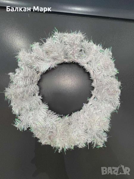 ❄️✨ Елегантен коледен венец за врата – 40 см ✨❄️, снимка 1