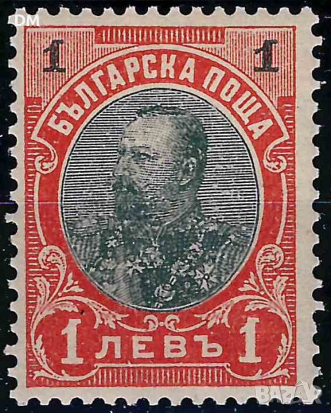 България 1901 - Фердинант MNH, снимка 1