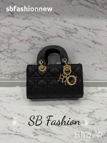 Dior черна чанта, снимка 2 - Чанти - 53273764