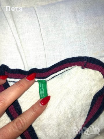 Benetton Бебешка жилетка, снимка 2 - Жилетки и елечета за бебе - 28802326