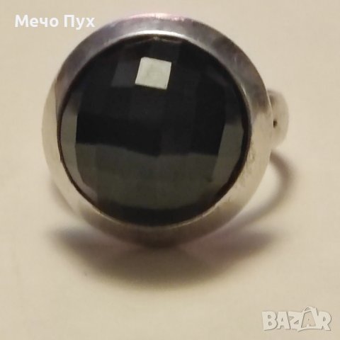 Сребърен пръстен (196), снимка 6 - Пръстени - 43688827