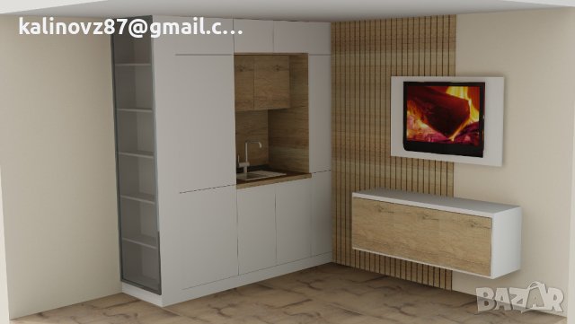 3D проектиране на мебели и интериорен дизайн, снимка 5 - Други услуги - 43941439