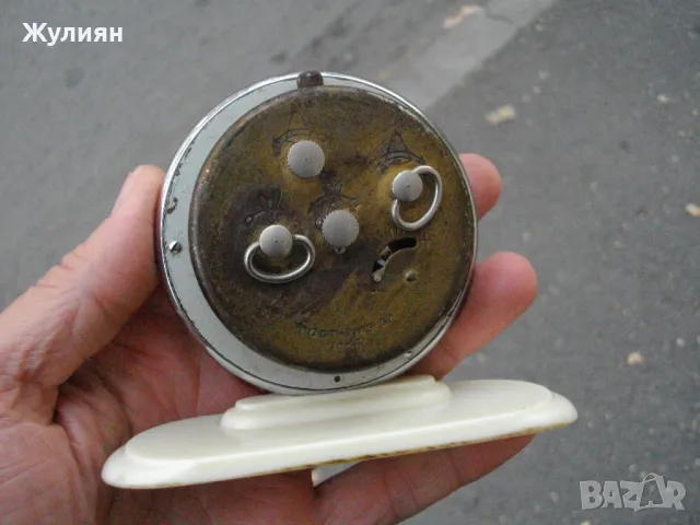  РЯДЪК КОЛЕКЦИОНЕРСКИ БУДИЛНИК СЛАВА ЮНЬIЙ ЧАСОВЩИК , снимка 5 - Антикварни и старинни предмети - 47882496