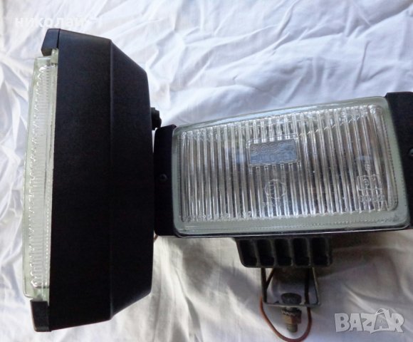 Ретро фарове за мъгла марка BOSCH HALOGEN SWEDEN   LE 1473 A,  LA 1478 A употребявани 1982 год., снимка 7 - Части - 38225246