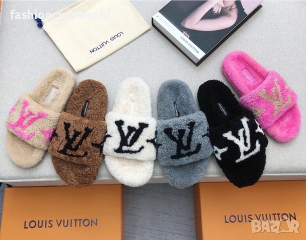 Дамски чехли LOUIS VUITTON (35-41) - реплика, снимка 1