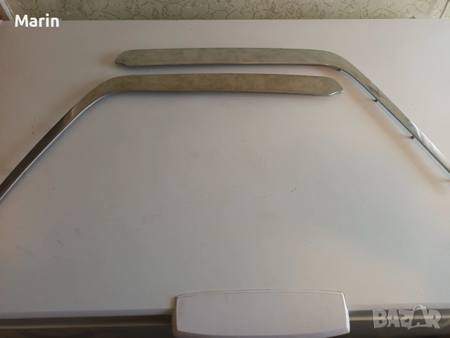 предни хромирани лайсни мерцедес 124, снимка 3 - Аксесоари и консумативи - 53272857