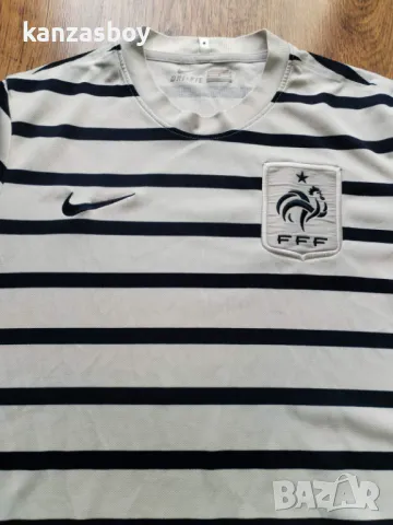 NIKE FRANCE 2011 2012 AWAY FOOTBALL - мъжка футбола тениска М, снимка 2 - Тениски - 49963580