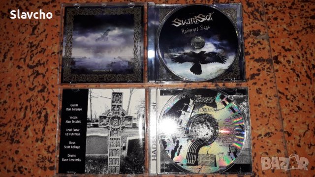 Компакт дискове на - Svartsot – Ravnenes Saga 2007/HADES “Savior Self”1998, снимка 5 - CD дискове - 38583680