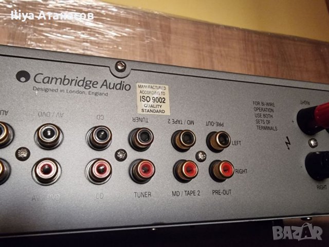 Cambridge audio A5 стерео усилвател , снимка 12 - Ресийвъри, усилватели, смесителни пултове - 39658334