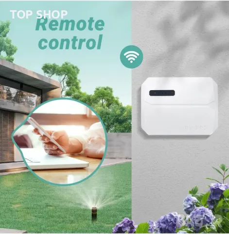 Контролер за напояване INKBIRD IIC-600-WIFI, 6 зони поддържа сензор за дъжд, сезонна настройка, снимка 6 - Напояване - 48927088