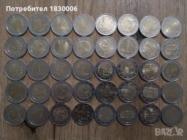 монети от 2 евро, снимка 11 - Нумизматика и бонистика - 48892834