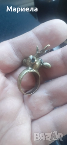 Бронзов пръстен , снимка 2 - Пръстени - 52933844