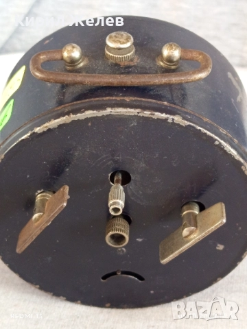 Стар механичен будилник MAUTHE рядък перфектно състояние за КОЛЕКЦИОНЕРИ 49195, снимка 6 - Антикварни и старинни предмети - 51953232