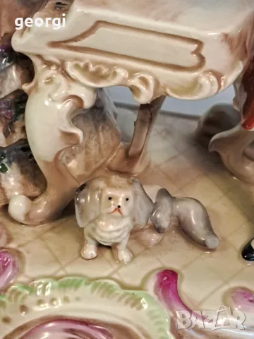 немска порцеланова фигура ГДР, снимка 4 - Колекции - 49773340