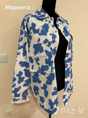 Дънкова връхна риза MILK SHAKE, снимка 5 - Ризи - 51523724