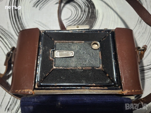 Ретро сгъваем немски фотоапарат, снимка 9 - Антикварни и старинни предмети - 53056650
