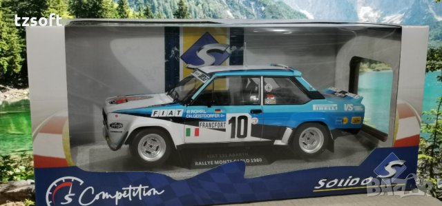 Fiat 131 ABARTH Rally Monte Carlo 1980 - Solido 1:18, снимка 6 - Колекции - 32946019