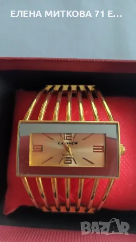 Нов дамски луксозен часовник гривна, снимка 3 - Дамски - 48746173