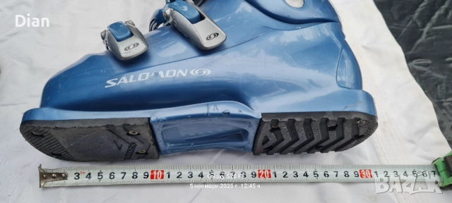 Продавам ски обувки Salomon 295мм, снимка 6 - Зимни спортове - 52509109