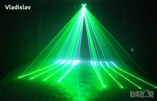 Пълноцветен RGB лазер, снимка 5 - Прожектори - 44847285