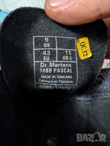 Dr. Martens Molly Iridescent Crackle номер 43 ботуши / боти / кубинки , снимка 10 - Мъжки боти - 53404529