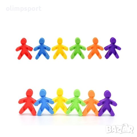 Конструктор 500г елементи с различни цветове в PVC плик. , снимка 2 - Конструктори - 40543392