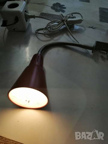 Работна лампа IKEA Kvart, снимка 2 - Настолни лампи - 52677487