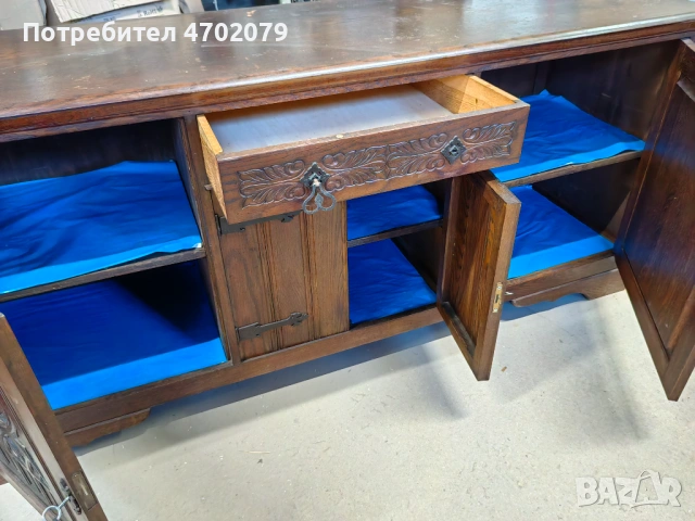 Старинен шкаф, снимка 7 - Шкафове - 53022382