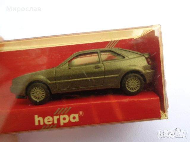 HERPA H0 1/87 VW CORRADO МОДЕЛ КОЛИЧКА ИГРАЧКА, снимка 2 - Колекции - 43910655
