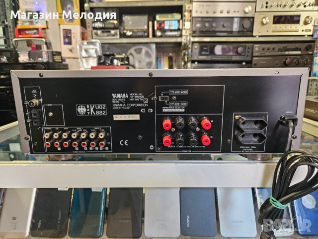 Ресийвър Yamaha RX-496RDS Titanium 4 ома: 2 × 105 вата В отлично техническо и визуално състояние., снимка 8 - Ресийвъри, усилватели, смесителни пултове - 50734363