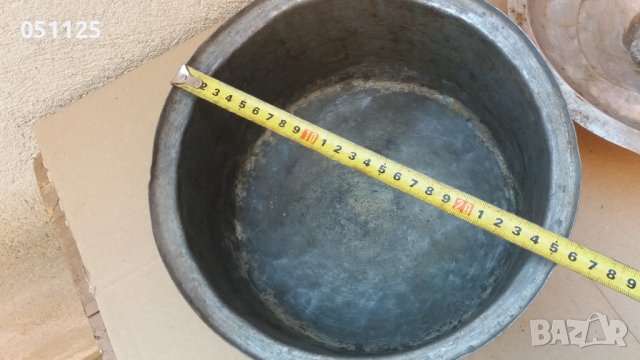 кована бакърена тенджера - калайдисана , снимка 9 - Антикварни и старинни предмети - 40788275